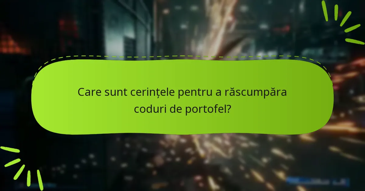 Cum pot depana problemele de răscumpărare a codurilor de portofel?