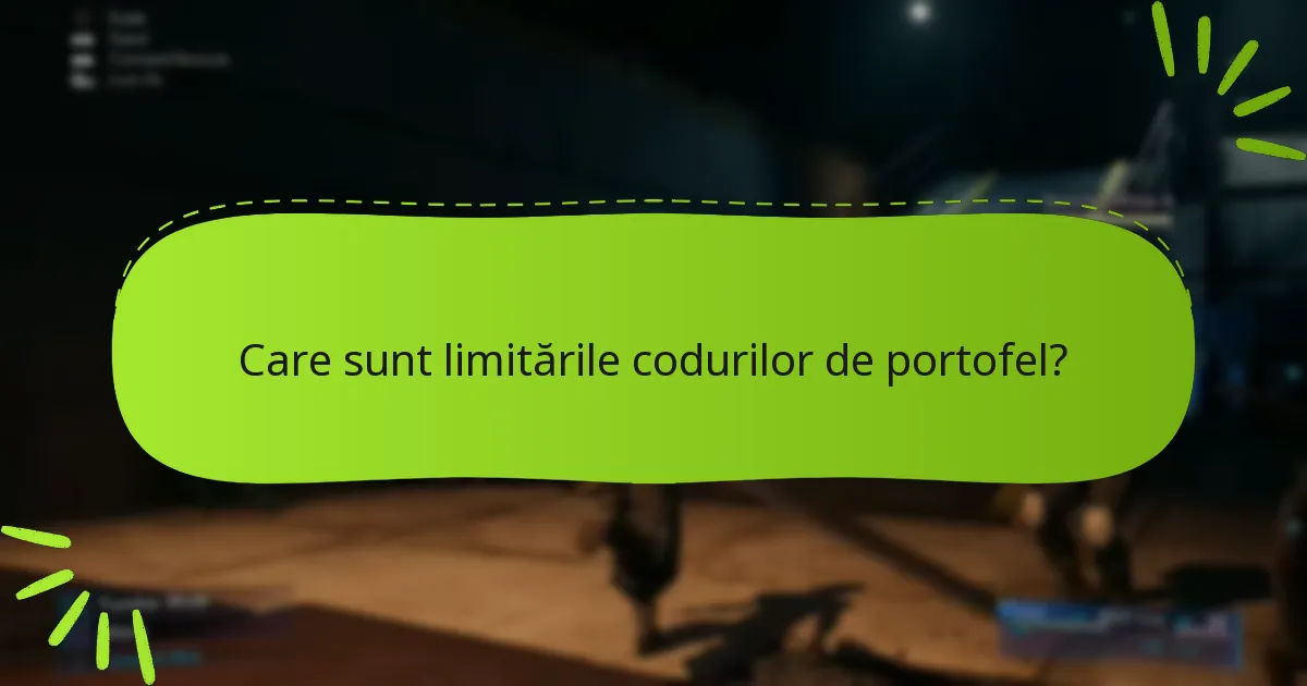Ce ar trebui să fac dacă codul meu de portofel nu funcționează?